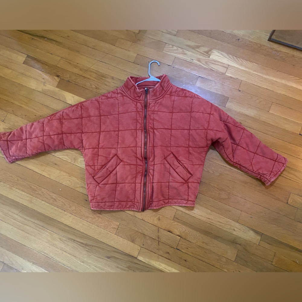 Quilted Jacket - Red